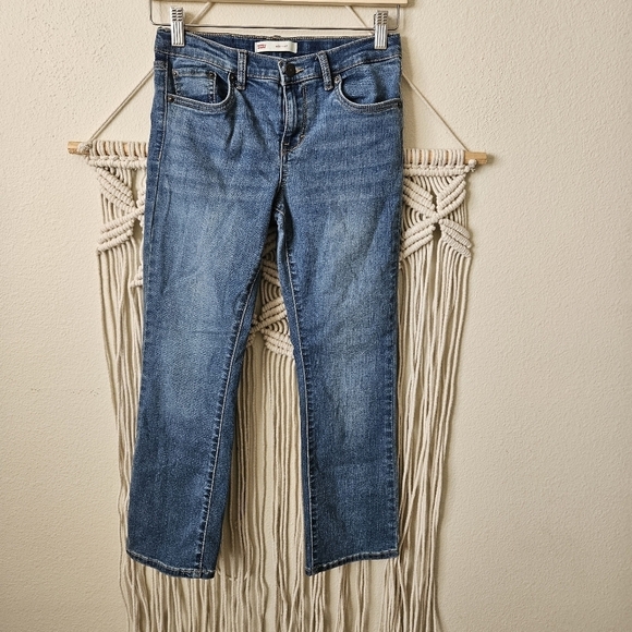 Levis Bootcut Classic Blue Jeans Girls Youth 10R - Picture 1 of 11